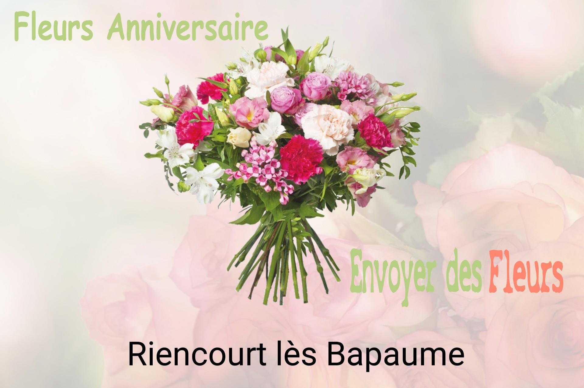 Bouquet de fleurs d’anniversaire livré à Riencourt-lès-Bapaume
